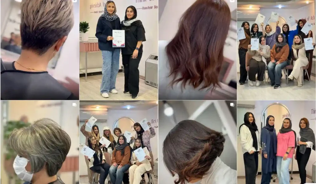 نمونه کار کوتاهی مو مریم نام آور