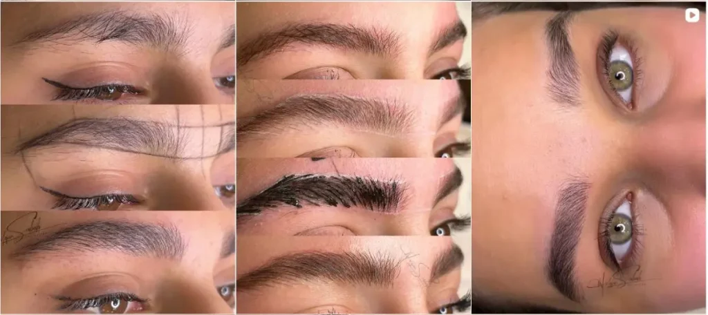 نمونه فیبروز ابرو نیلوفر صباح
