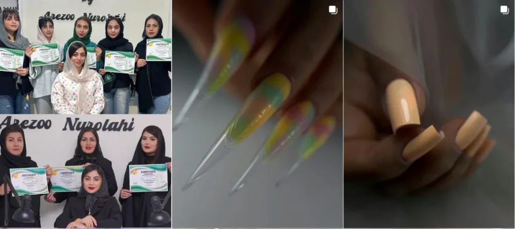 آموزش کاشت ناخن آرزو نورالهی در اصفهان